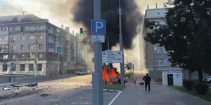 Φωτιά από drone στη Ρωσία