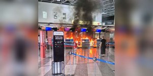 Φωτιά στο αεροδρόμιο του Μιλάνου