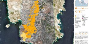 Φωτιά στην Κερατέα: Σε 15.808 στρέμματα ανέρχεται η πληγείσα έκταση -Δείτε δορυφορική λήψη