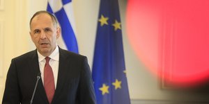 Ο υπουργός Εξωτερικών, Γιώργος Γεραπετρίτης