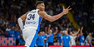Ο Γιάννης Αντετοκούνμπο στο Eurobasket 2025