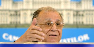 O εκλιπών πρώην πρόεδρος της Ρουμανίας, Ίον Ιλιέσκου 