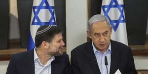 Οι Μπεζαλέλ Σμότριχ και Μπέντζαμιν Νετανιάχου