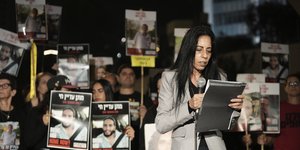 Η μητέρα του Ισραηλινού ομήρου Ματάν Ζανγκάουκερ