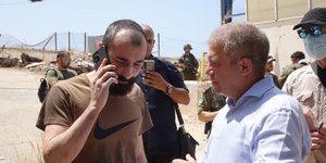 ο Ισραηλινός πολίτης Σάλεχ Αμπού-Χουσέιν, ο οποίος κρατείτο στον Λίβανο για έναν χρόνο, επέστρεψε στο Ισραήλ