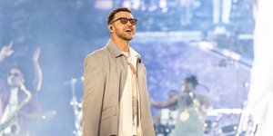 Ο Τζάστιν Τιμπερλέικ σε συναυλία του 