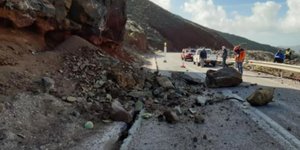 The rockfall