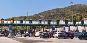 Η κίνηση το μεσημέρι στην Αθηνών-Κορίνθου