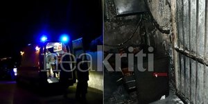 Φωτιά στα αποδυτήρια του γηπέδου του ΕΓΟΗ, στο Ηράκλειο