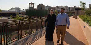 Επίσκεψη του Θεόδωρου Λιβάνιου στο «Ιωνικό Κέντρο» της Ι.Μ. Νέας Ιωνίας