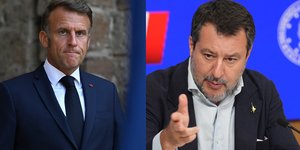 Εμανουέλ Μακρόν, Ματέο Σαλβίνι