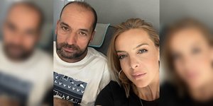 Ο Χρήστος Μαγειρίας με την Καλλιόπη Σεμερτζίδου