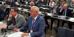 Ο ευρωβουλευτής του ΠΑΣΟΚ Γιάννης Μανιάτης στην Κοπεγχάγη