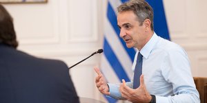 Ο πρωθυπουργός, Κυριάκος Μητσοτάκης