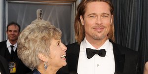 Ο Μπραντ Πιτ με την μητέρα του