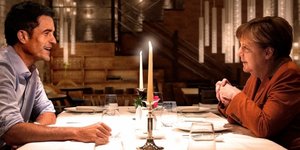 Ορλάντο Μπλουμ, Άνγκελα Μέρκελ