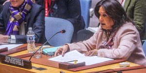 Η Ειδική Εκπρόσωπος του ΓΓ ΟΗΕ, Πραμίλα Πάτεν