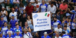 Το μήνυμα των Ελλήνων φιλάθλων στον Ακίλε Πολονάρα 