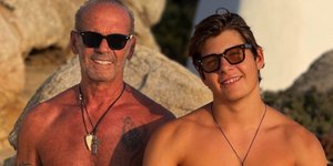 Ο Πέτρος Κωστόπουλος με τον γιο του, Μάξιμο