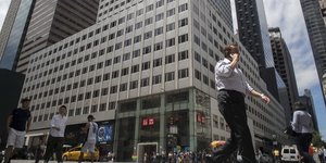 Πεζοί στη Νέα Υόρκη