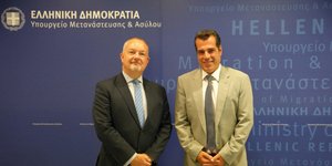 συνάντηση Θ. Πλεύρη με τον πρέσβη του Ηνωμένου Βασιλείου στην Ελλάδα