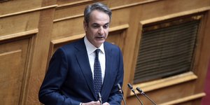 Greek PM Kyriakos Mitsotakis