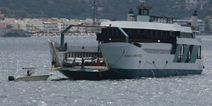 Προσάραξη πλοίου στην Εύβοια