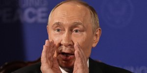 Ο Ρώσος πρόεδρος Βλάντιμιρ Πούτιν στην Αλάσκα 