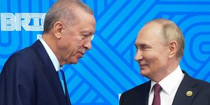 Ταγίπ Ερντογάν και Βλαντιμίρ Πούτιν