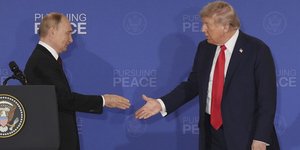 Συνάντηση Βλάντιμιρ Πούτιν-Ντόναλντ Τραμπ στην Αλάσκα 