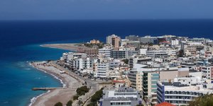 Η πόλη της Ρόδου από ψηλά