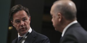 O Μαρκ Ρούτε και ο Ρερζέπ Ταγίπ Ερντογάν