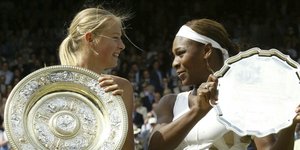 Serena Williams και Maria Sharapova το 2004