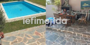 Η βίλα όπου διέμεναν οι 5 από τους 6 Τούρκους που συνελήφθησαν 