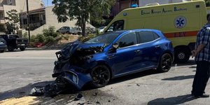 Τροχαίο ατύχημα στον Γέρακα