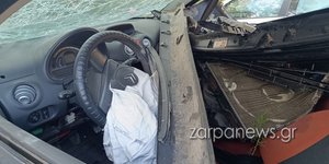 Τροχαίο στα Χανιά