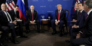 Οι πρόεδροι ΗΠΑ και Ρωσίας, Ντόναλντ Τραμπ και Βλαντίμιρ Πούτιν 