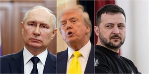 Βλαντίμιρ Πούτιν, Ντόναλντ Τραμπ & Βολόντιμιρ Ζελένσκι