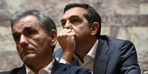 Ευκλείδης Τσακαλώτος και Αλέξης Τσίπρας