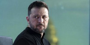 Ο πρόεδρος της Ουκρανίας, Βολοντίμιρ Ζελένσκι 