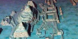 Χαμένη πόλη ανοικτά της Κούβας