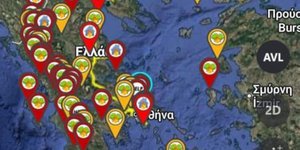 Οι φωτιές μέσα από το σύστημα Engage της Πυροσβεστικής