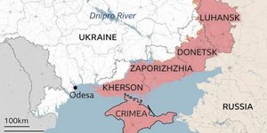 Οι περιοχές της Ουκρανίας που θέλει ο Πούτιν