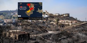 Πάνω από 180.000 στρέμματα κάηκαν στη Χίο από το 2016 μέχρι σήμερα