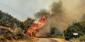 Φωτιά στη Ζάκυνθο