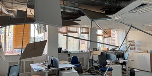 Το κτίριο της αποστολής της ΕΕ στο Κίεβο υπέστη ζημιές από τη ρωσική επίθεση