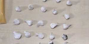 Τα φιξάκια κοκκαΐνης που εντοπίστηκαν