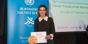 Η Αναπληρώτρια Υπουργός Υγείας Ειρήνη Αγαπηδάκη