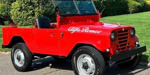 Αυτό ήταν το πρώτο off road αυτοκίνητο που κατασκεύασε η Alfa Romeo