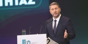 Ο Νίκος Ανδρουλάκης στην 89η ΔΕΘ